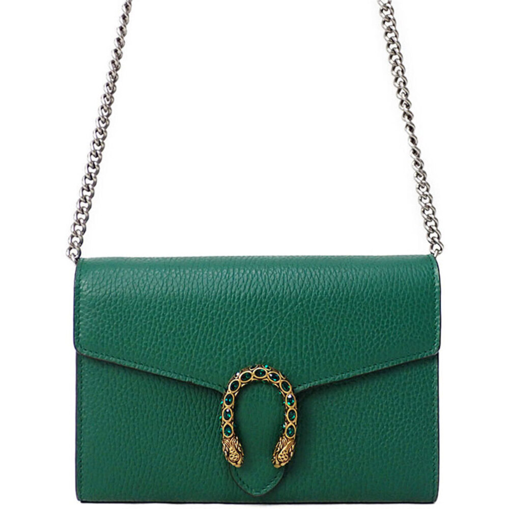 Gucci Chain Leather Shoulder Bag Dionysus - Picture 2 of 9